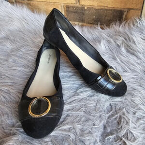 Liz Claiborne Black Ballet Flat